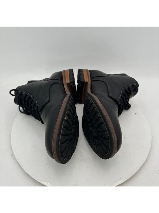 Warfield & Grand size 10 black leather ankle boot Tinley Cap toe boot – Warfield & Grand main image 4